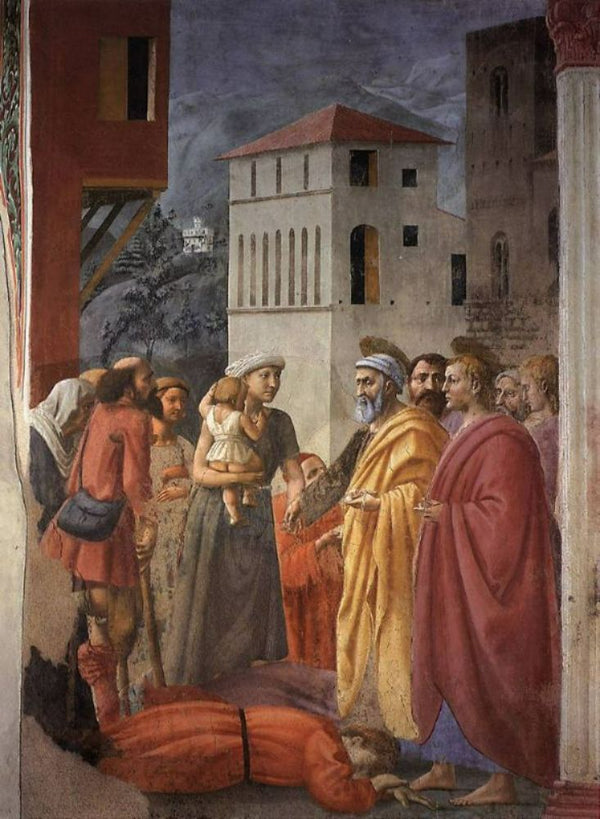 The Distribution of Alms and the Death of Ananias 1426-27 