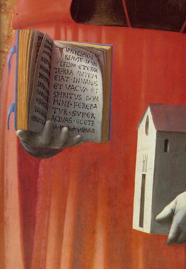 St Jerome and St John the Baptist (detail) 1428 