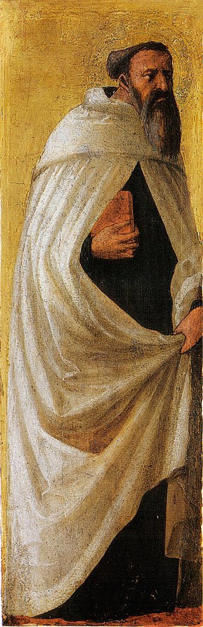 Pisa polyptych Carmelite Monk 