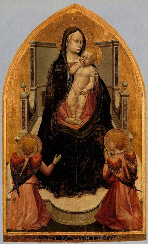 San Giovenale Triptych. Central panel 