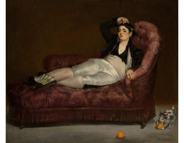 Young Woman Reclining 