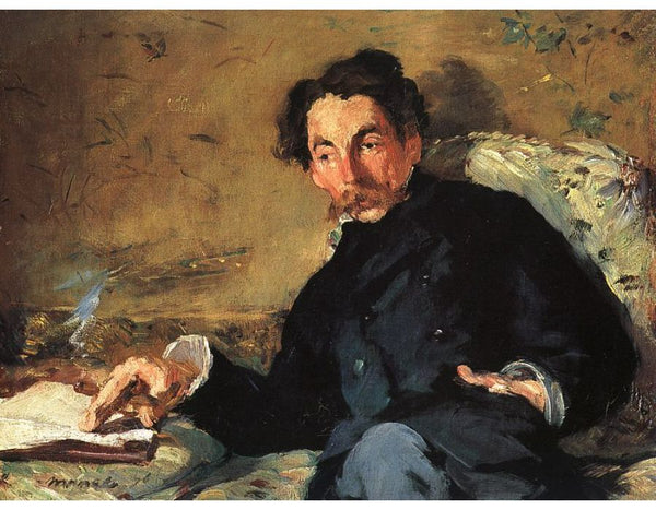 Portrait of Stephane Mallarme 1876 