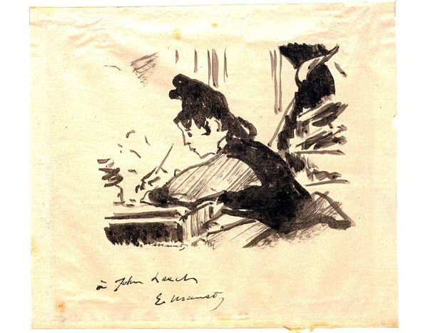 Woman Writing 1862-64 