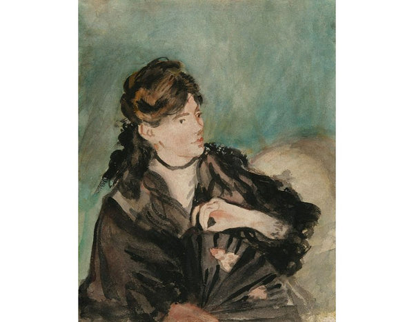 Portrait of Berthe Morisot 1873 