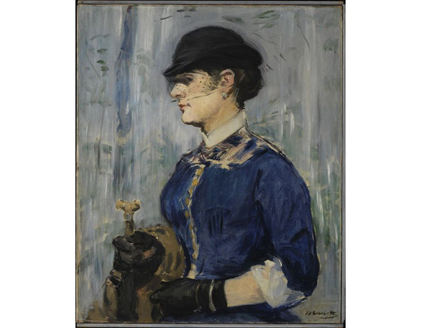 Young Woman in a Round Hat 