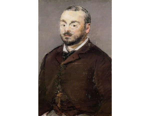 Portrait of the Composer Emmanual Chabrier 