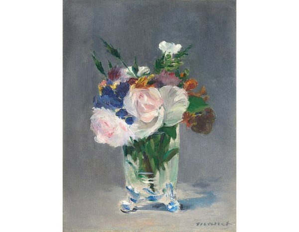 Flowers In A Crystal Vase I 
