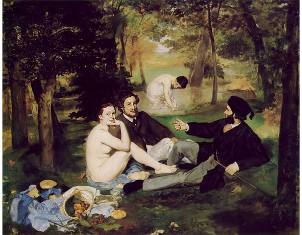 Le Dejeuner sur l'Herbe (The Picnic) 1863 