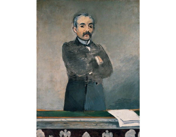 Portrait of Clemenceau at the Tribune 