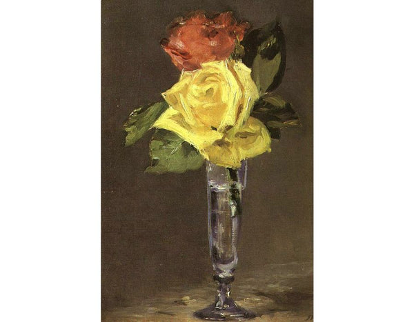 Roses in a Champagne Glass 1882 