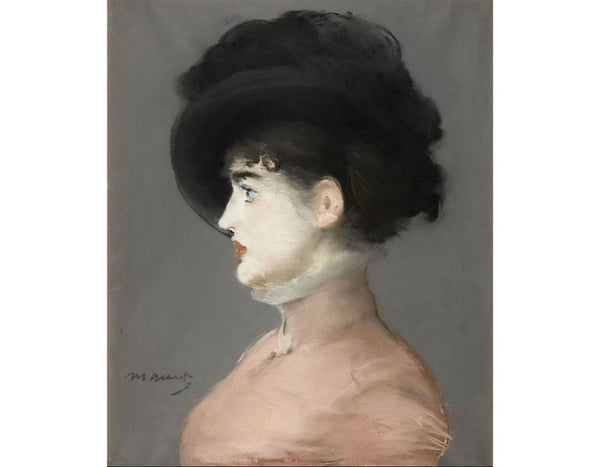 Irma Brunner (Woman in a Black Hat) 1880-82 