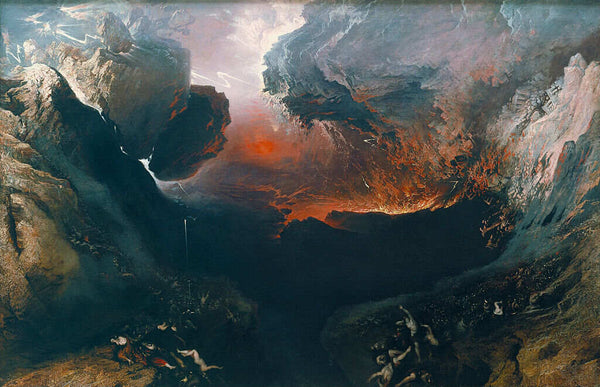 Great Day of His Wrath 1851-53 Painting by John Martin
