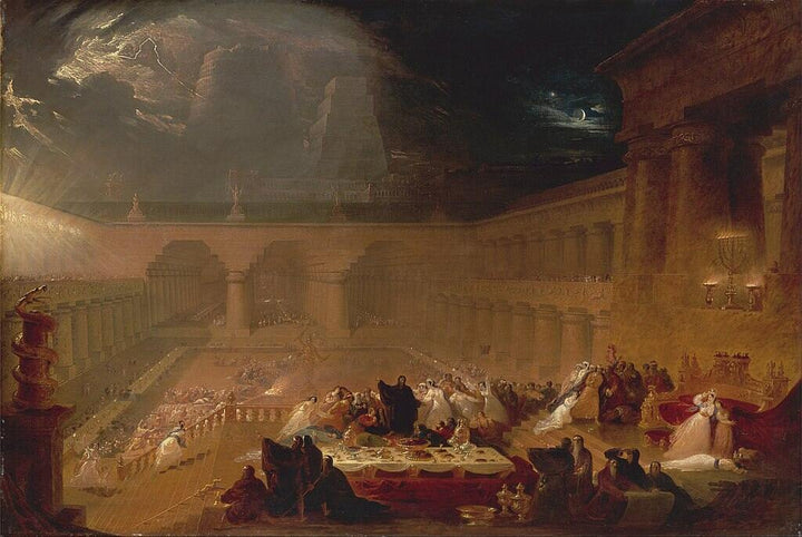Belshazzar's Feast Painting by John Martin