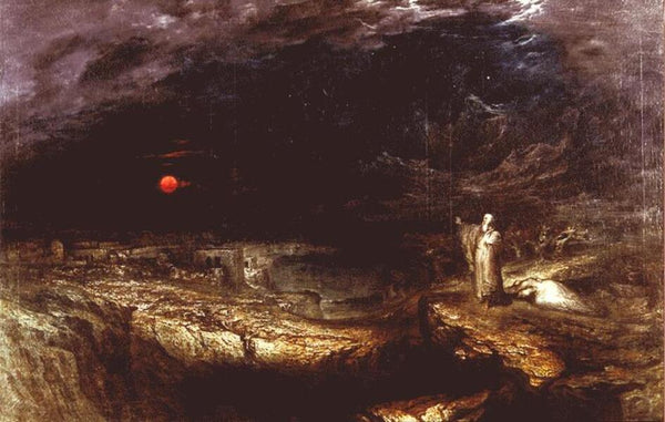 The Last Man 1849 Painting by John Martin