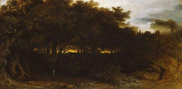 Twilight in the Woodlands 1850 Painting by John Martin