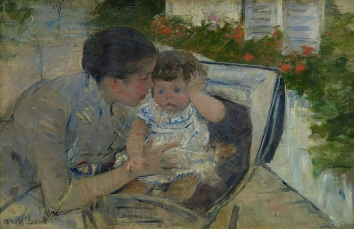 Susan Comforting the Baby, c.1881 