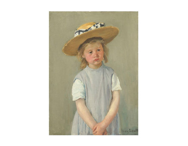 Child In A Straw Hat