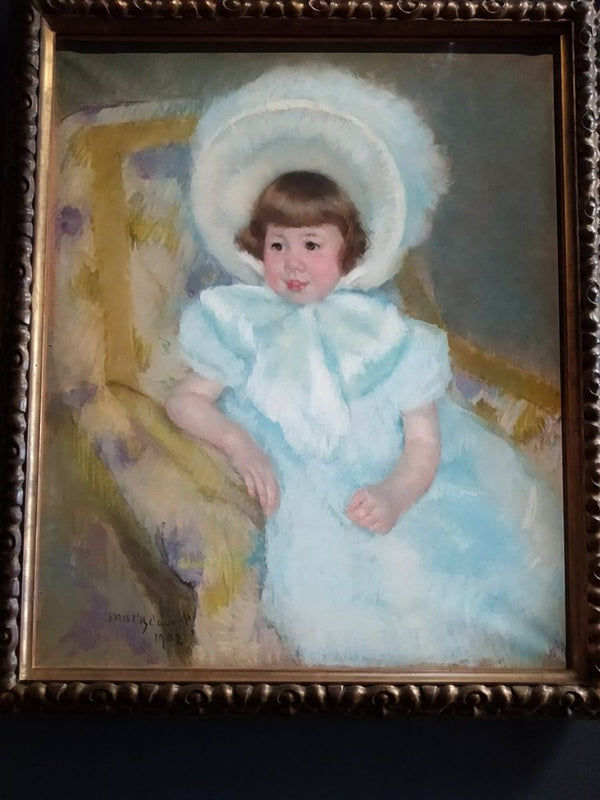 Portrait of Louise Aurora child Villeboeuf 