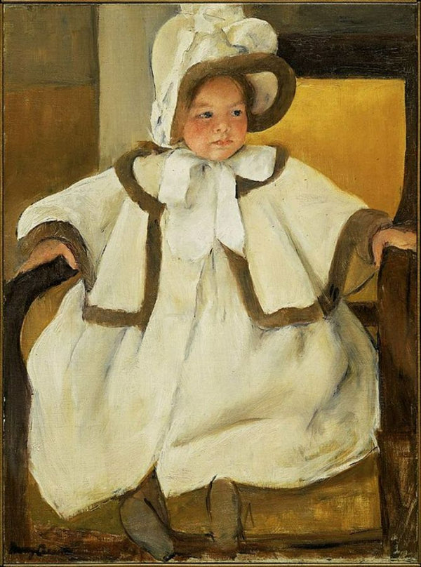 Ellen Mary Cassatt In A White Coat 