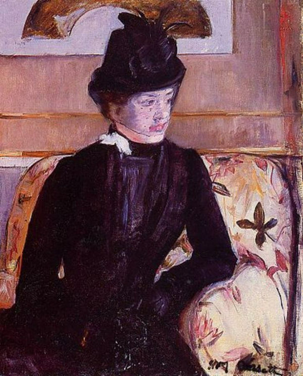 Portrait Of Madame J Aka Young Woman In Black 
