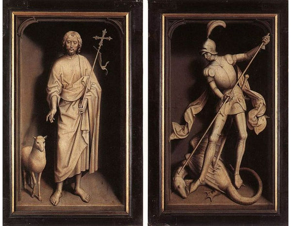 Triptych of the Family Moreel (closed) 1484 