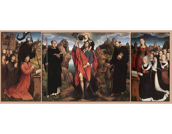 Triptych of the Family Moreel 1484 