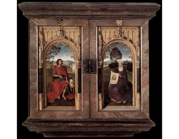 Triptych of Jan Floreins [detail: 2, reverse] 