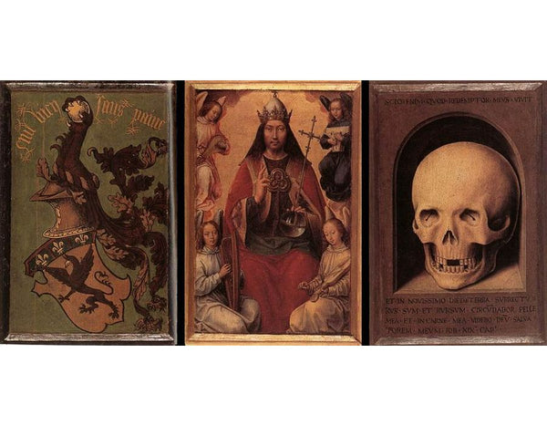 Triptych of Earthly Vanity and Divine Salvation (rear) 