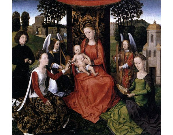 The Mystic Marriage of St Catherine 1479-80 
