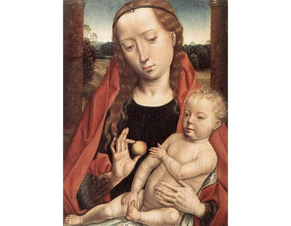 Virgin with the Child Reaching for his Toe 1490s 