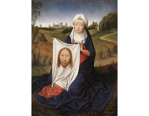 St John and Veronica Diptych (right wing) c. 1483 