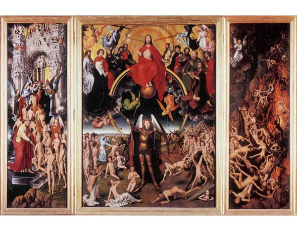 Last Judgment Triptych (open) 1467-71 