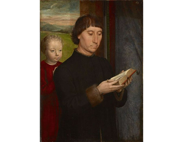 Portrait Of A Reading Man 1485 
