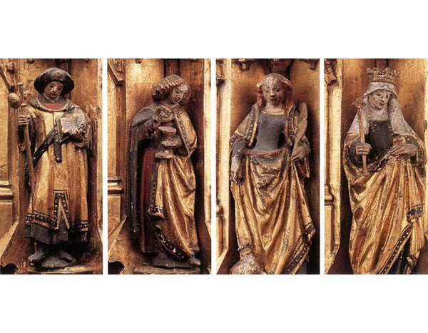 St Ursula Shrine Figures 