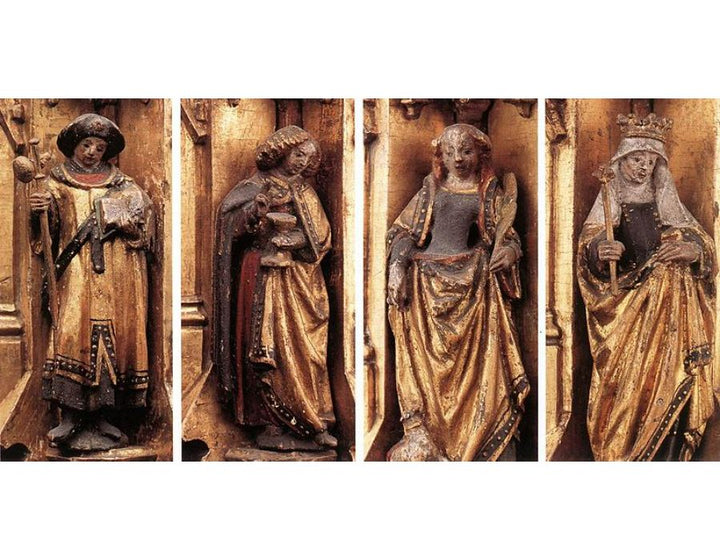 St Ursula Shrine Figures 