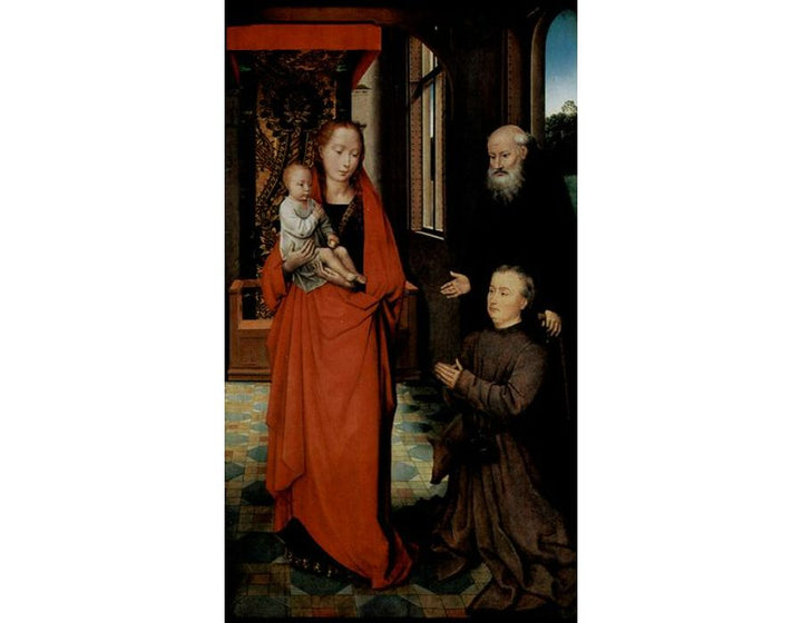 Virgin and Child with St Anthony the Abbot and a Donor 2 