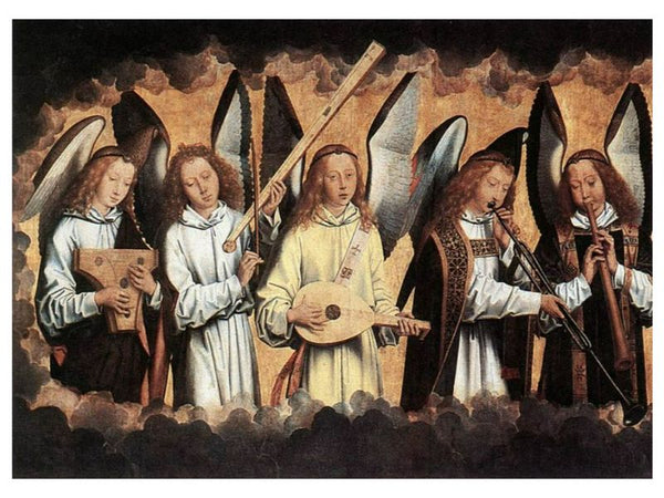 Angel Musicians (left panel) 1480s 