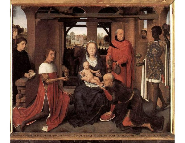 Triptych of Jan Floreins (central panel) 