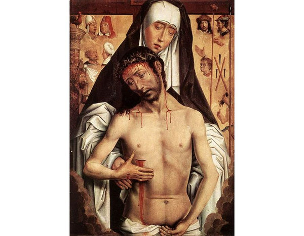 Sorrows with dead Christ 