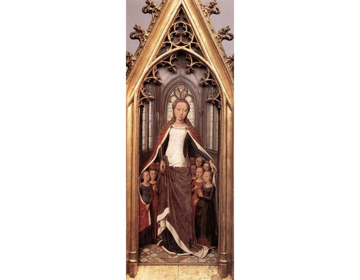 St. Ursula and her companions, from the Reliquary of St. Ursula 