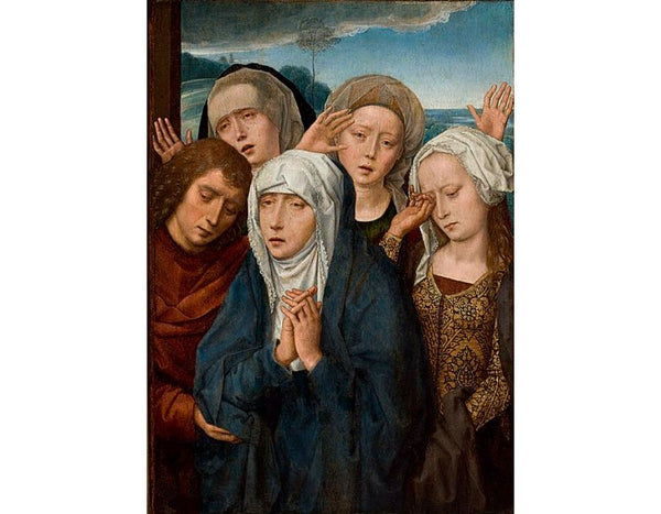 The Mourning Virgin with St. John and the Pious Women from Galilee 