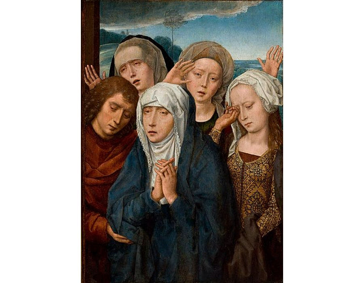 The Mourning Virgin with St. John and the Pious Women from Galilee 