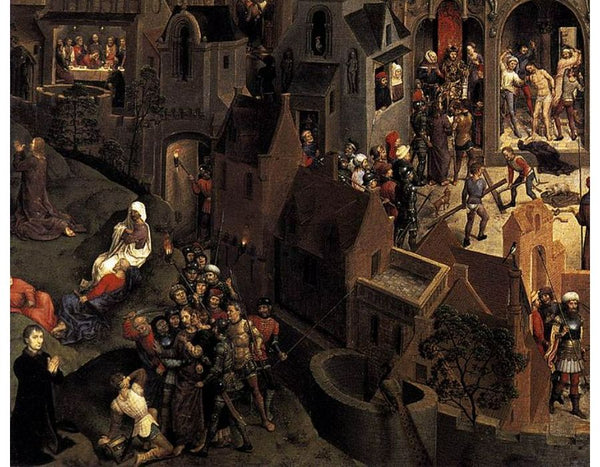Scenes from the Passion of Christ (detail-3) 1470-71 