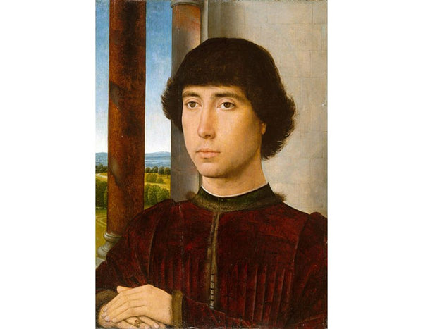 Portrait of a Man at a Loggia c. 1480 