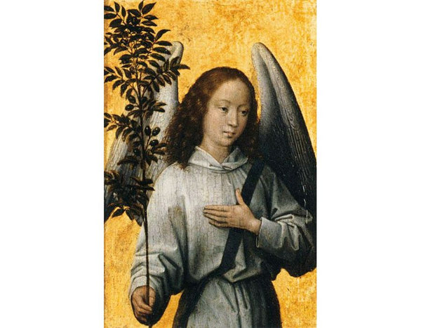 Angel with an Olive Branch, Emblem of Divine Peace 