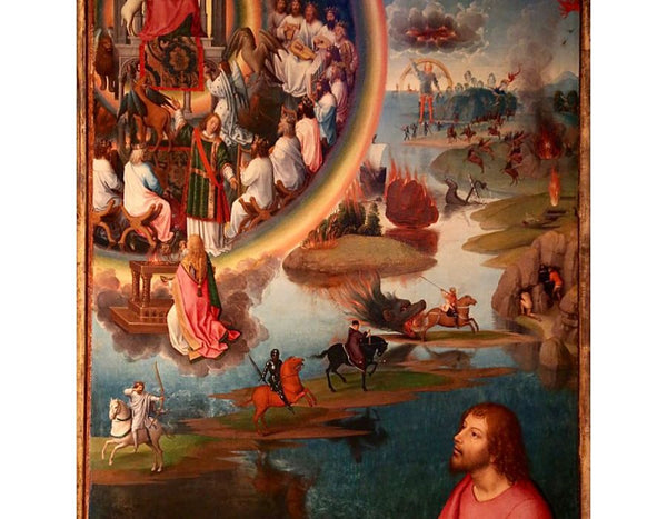 St John Altarpiece (detail-7) 1474-79 