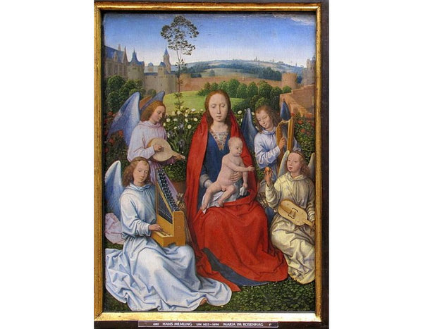 Virgin and Child with Musician Angels 1480 