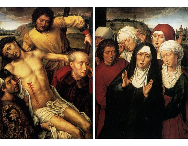 Diptych with the Deposition 1492-94 
