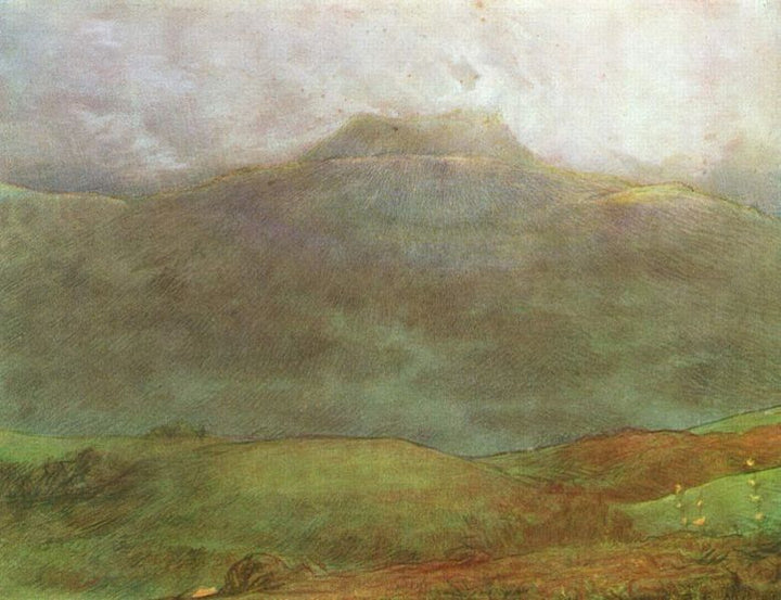 Puy-de-Domê Painting by Jean-Francois Millet