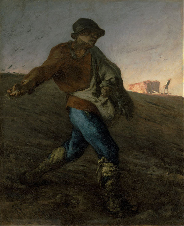 The Sower, 1850 Painting by Jean-Francois Millet